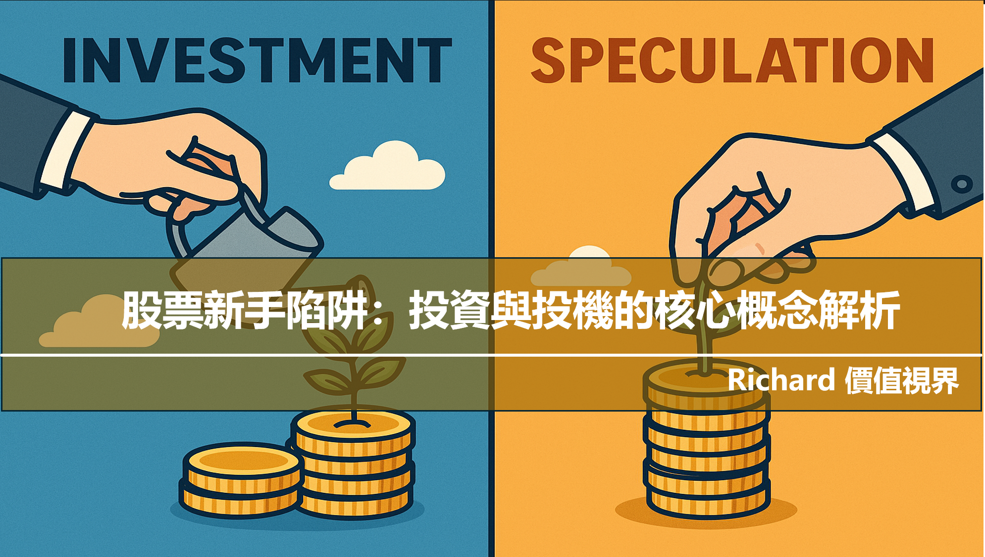 股票新手陷阱：投資與投機的核心概念解析